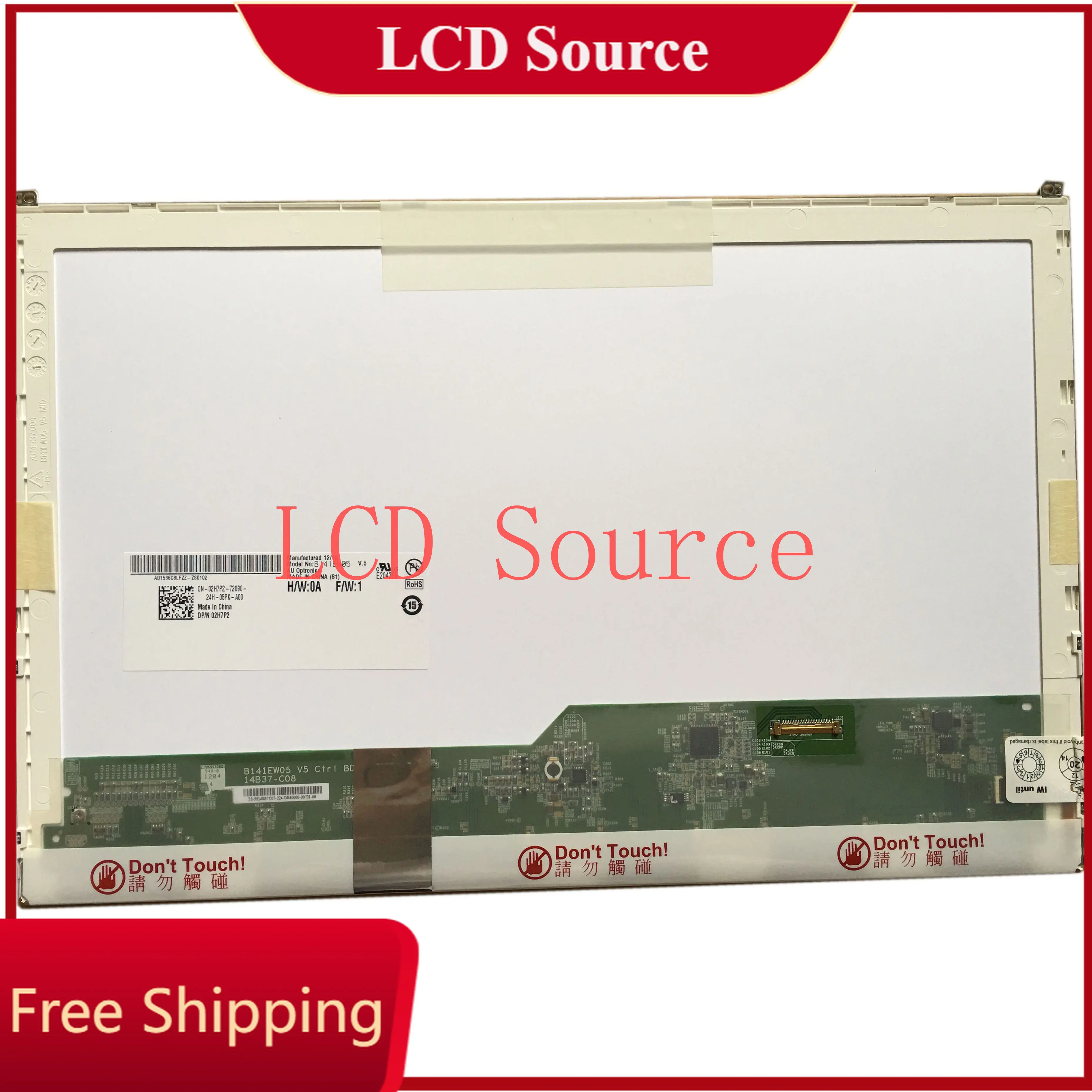 B141EW05 V.5 подходит для ноутбука DELL E6410 LTN141AT16 N141I6-D11 LP141WX5-TPP1 14,1-дюймовый ЖК-экран со светодиодной подсветкой