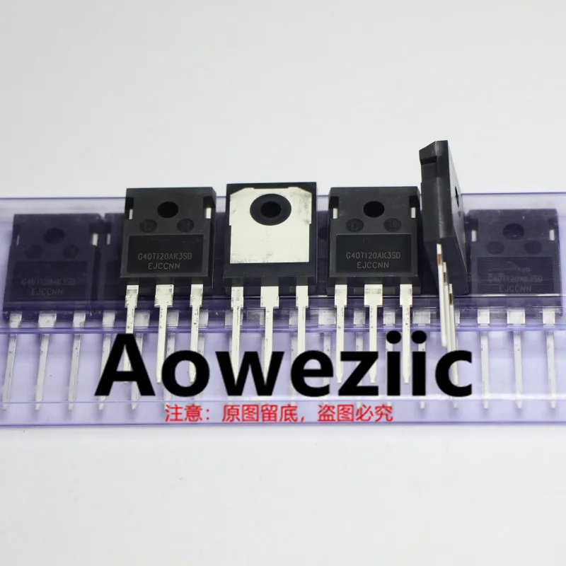 Aoweziic  2023+  100% New Original  CRG40T120AK3S  G40T120AK3S  TO-247  IGBT Single Tube 40A1200V