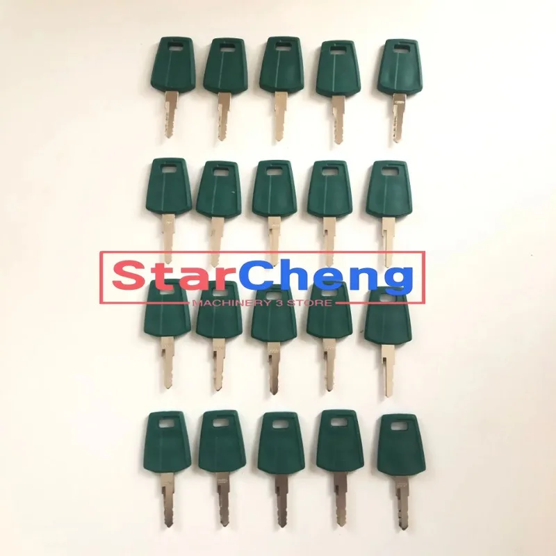 

Higher Quality for Volvo Excavator Wheel Loader EC55 EC60 11444208 20PCS C001 Ignition Key Engine Accessories