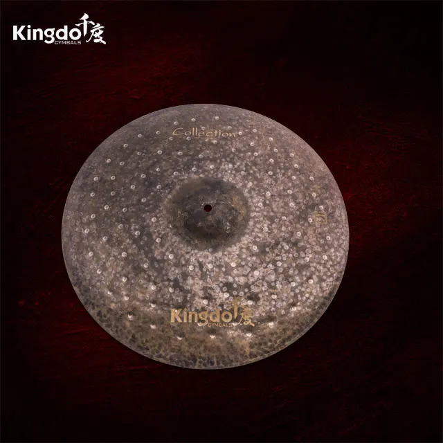 

B20 Professional Drum Set Ride Cymbals 20 Inch High Quality Handmade Bronze Percussion Instrument For Drummers Training