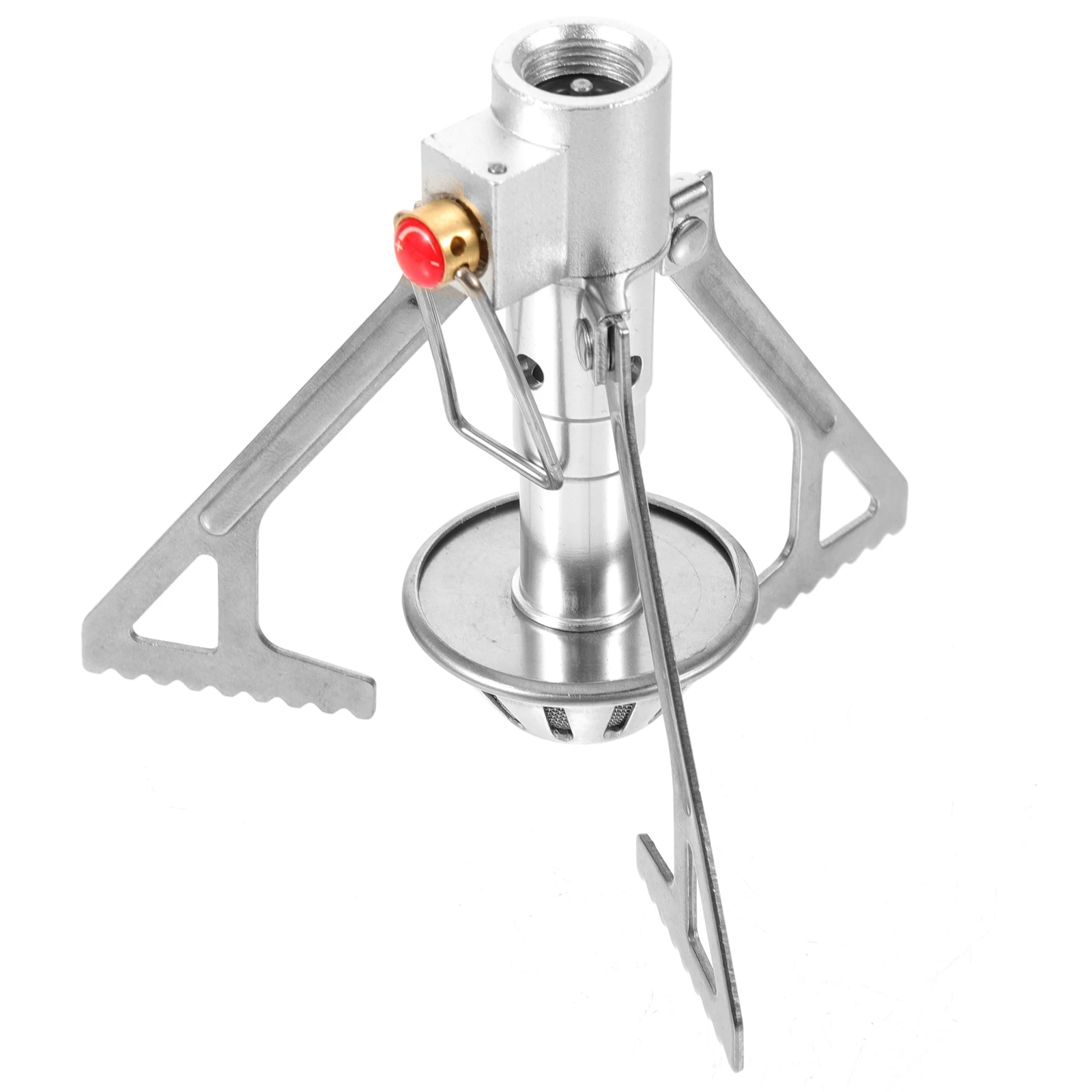 

Portable Camping Gas Stove High Power Cooker Stainless Steel Lightweight Folding