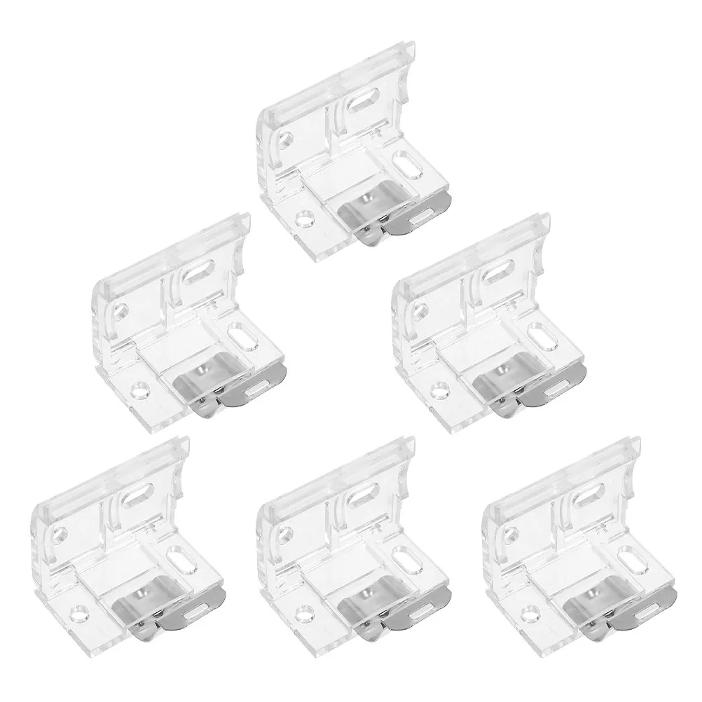 Roller Blind Brackets 6 Piece Side Fitting Set Strong Stable Wall Mount Hardware for Window Shades