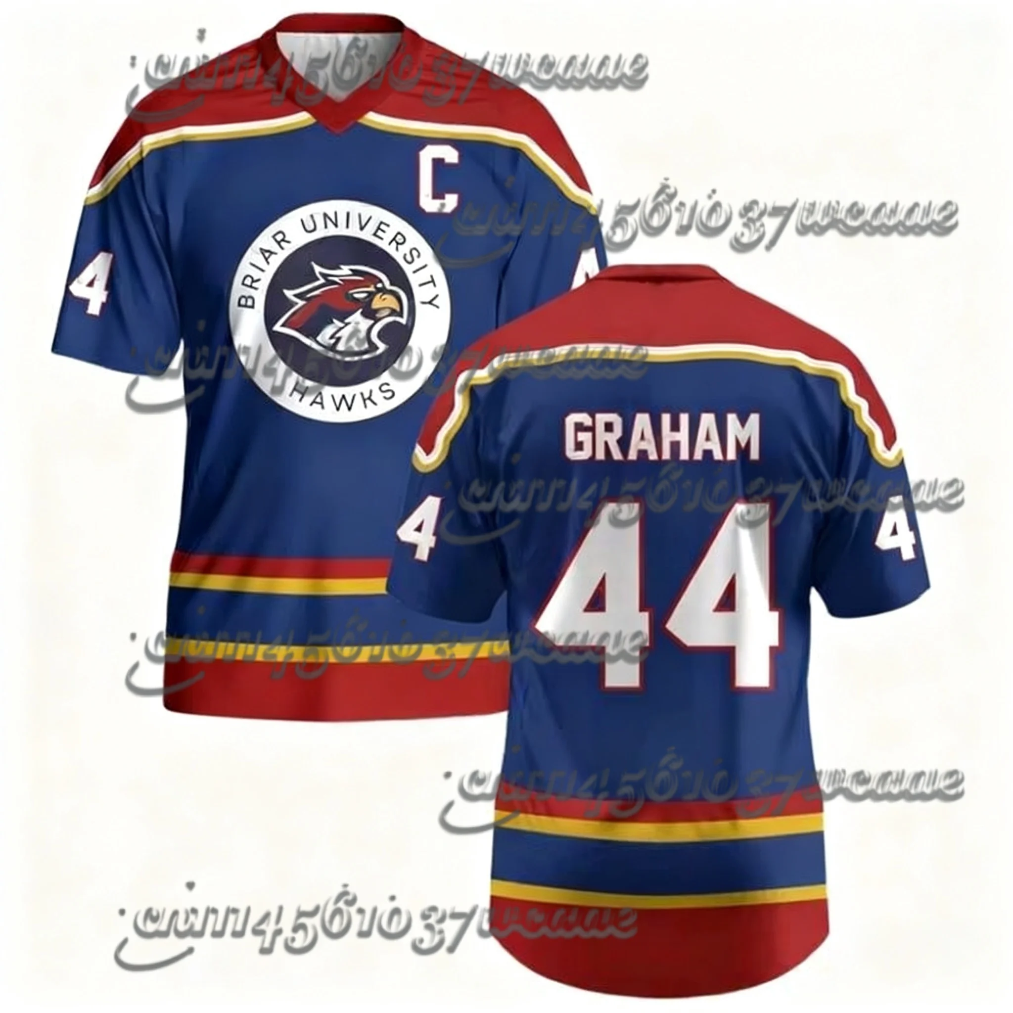 Series TV Off Campus Briar University Jersey Graham 44 22 DI LAURENTIS 66 Tucker46 T-shirt Unisex  Summer Tees FamilyMatching