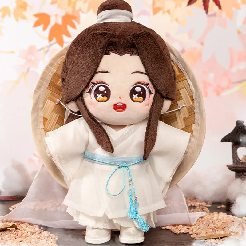 Mo Dao Zu Shi Xie Lian Wei Wuxian Lan Wangji Plush Toy Hua Cheng Doll Anime Plushie Figure Grandmaster of Demonic Cultivation