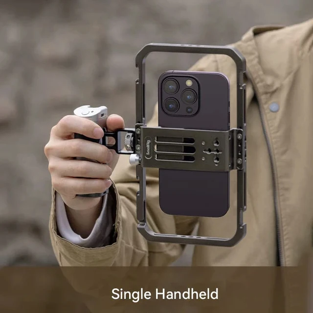 AMBITFUL SmallRig Universal Handy Griff Handgriff Handheld für iPhone 16/16 Pro/16 Pro Max für iPhone 15 Video Rig Kit 3155 9