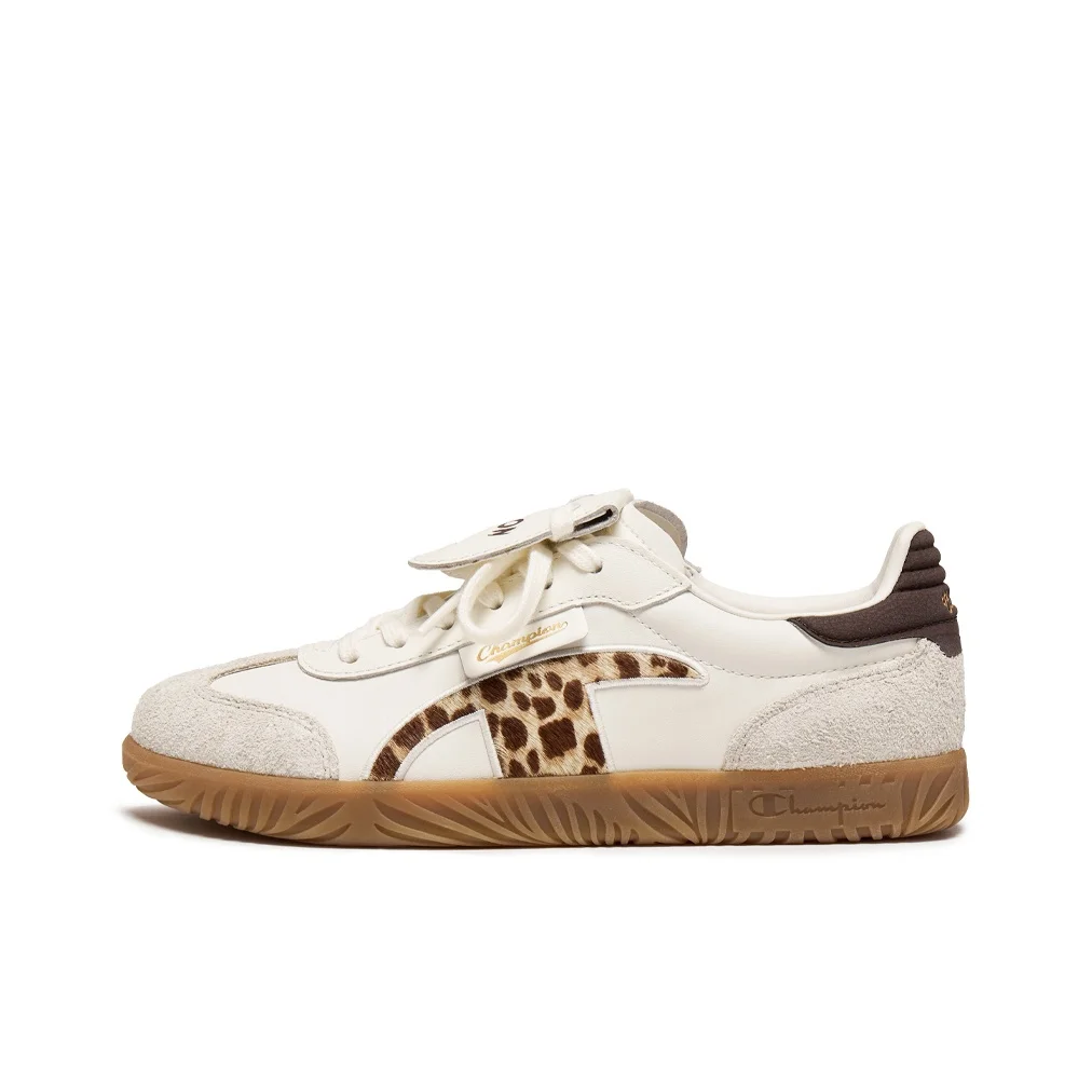 Champion Low top Skateboard Shoes Women's Milk White/Baroque Brown U6AFCTW13S1