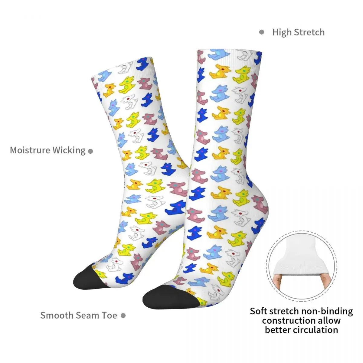 Canon Scalemates From Homestuck Socks Harajuku Super Soft Stockings All Season Long Socks for Man's Woman's Birthday Present