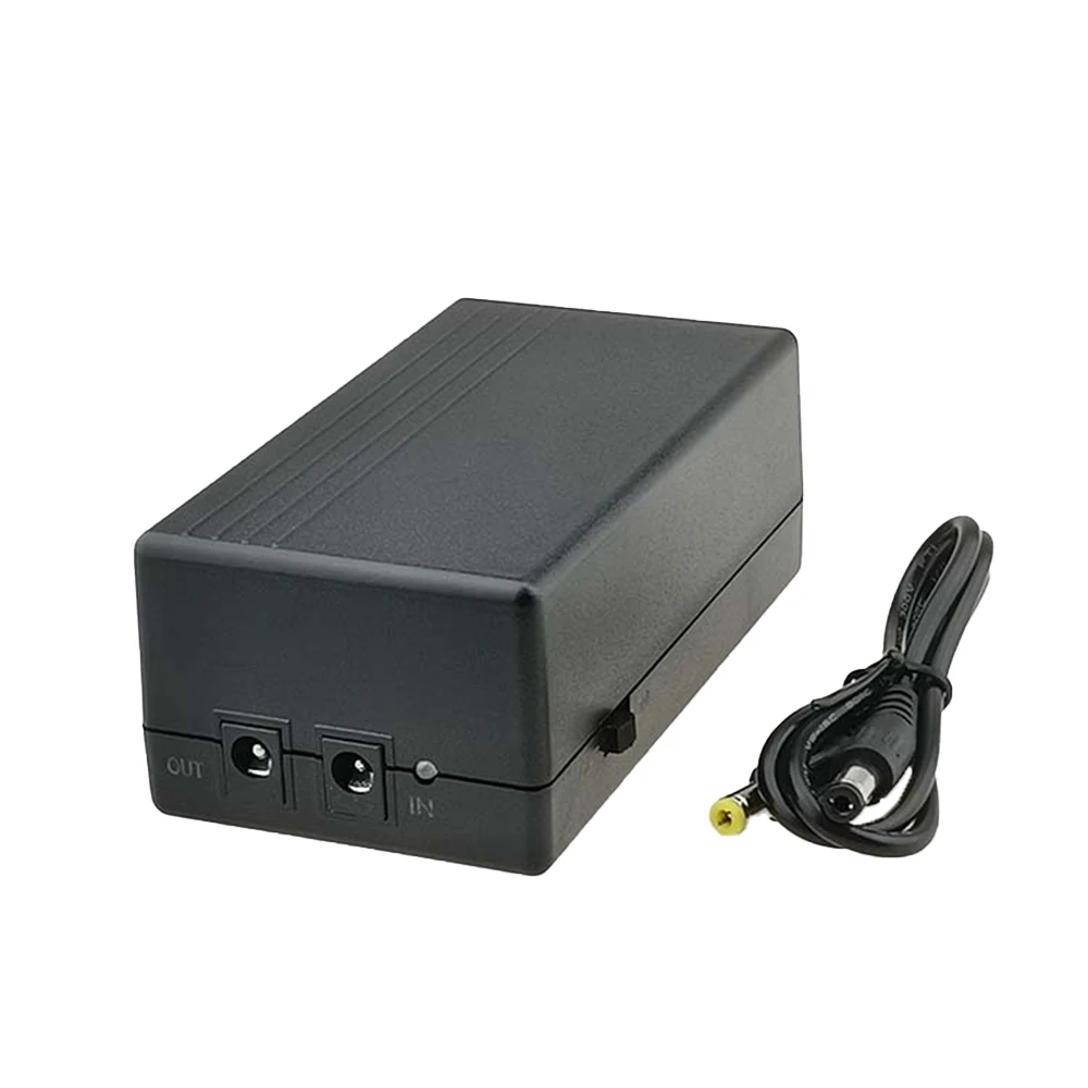 12V 2A 57.72W Security Standby Power Supply Mini Battery UPS Uninterrupted Backup Power Supply DC-DC Step-up for Camera Router