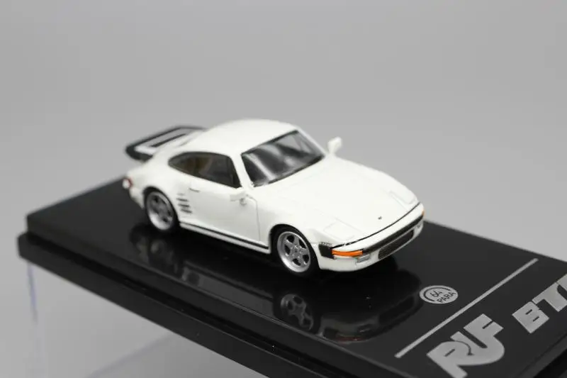 PARA64-Porsche 911 RUF BTR amarelo coleção limitada de modelos de carros de liga de fundição, 1:64