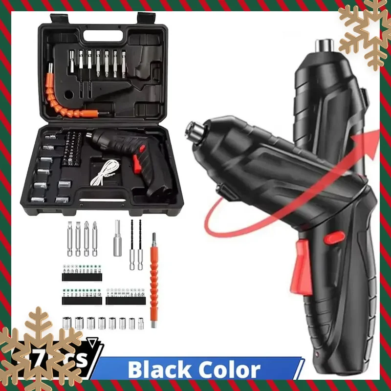 

Набор электроинструментов 2025, бытовой ремонт, перезаряжаемая литиевая батарея, бытовая электрическая дрель, аккумуляторная отвертка