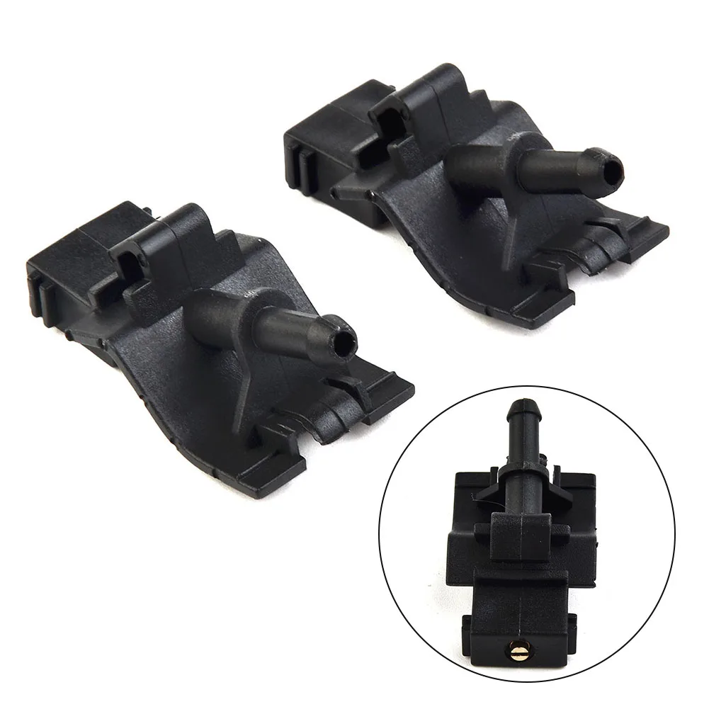 Tool Wiper Nozzle Household Tools Black Equipment Jet Plastic Replacement Spray Water 2pcs 85381-12300 Accessories