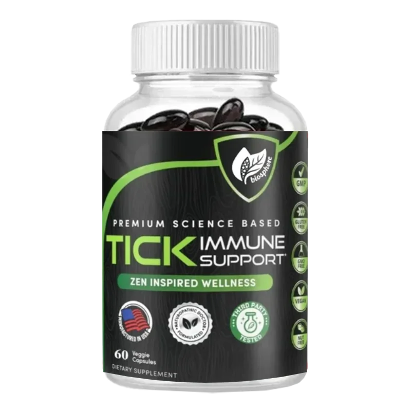 Immune Support Supplement - Japanese Tiger Cane, Cat Claw, Scutellaria Baicalensis, Sweet Wormwood-60 Vegetarian Capsules