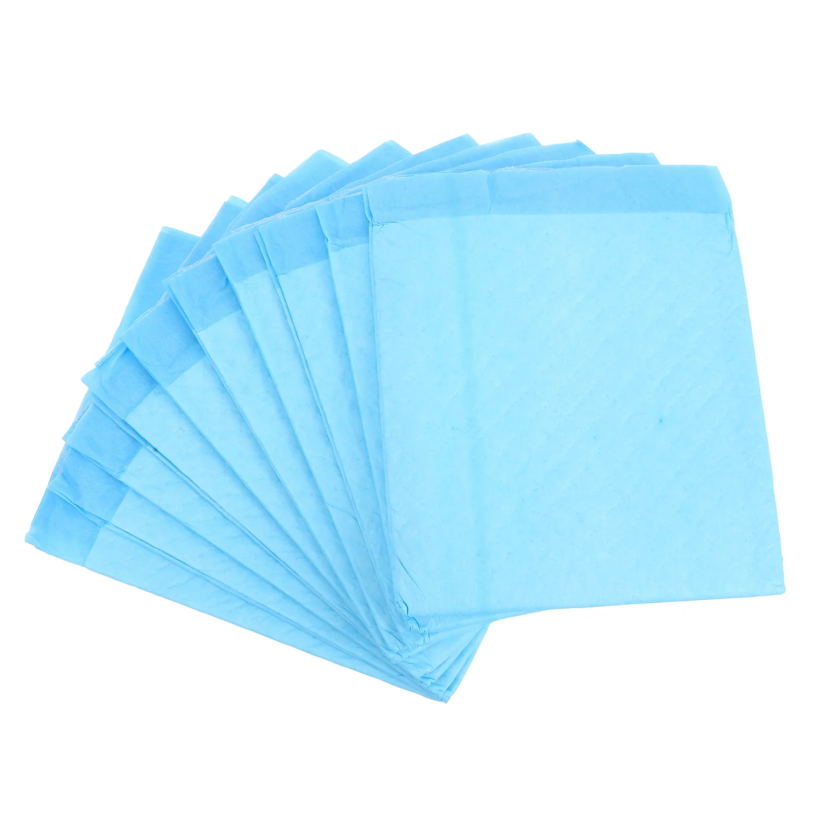 

10 Pcs Bird Cage Pad Paper Thick Water Absorbing Leak Proof Safe for Birds Pet Cage Chassis Non Woven PE Material All