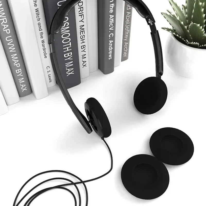 10-50PCS Headphone Replacement Sponge Cushion Covers Headset Foam Ear Pads Protective Sleeve 35/45/50/55/60mm Earmuffs Eartips