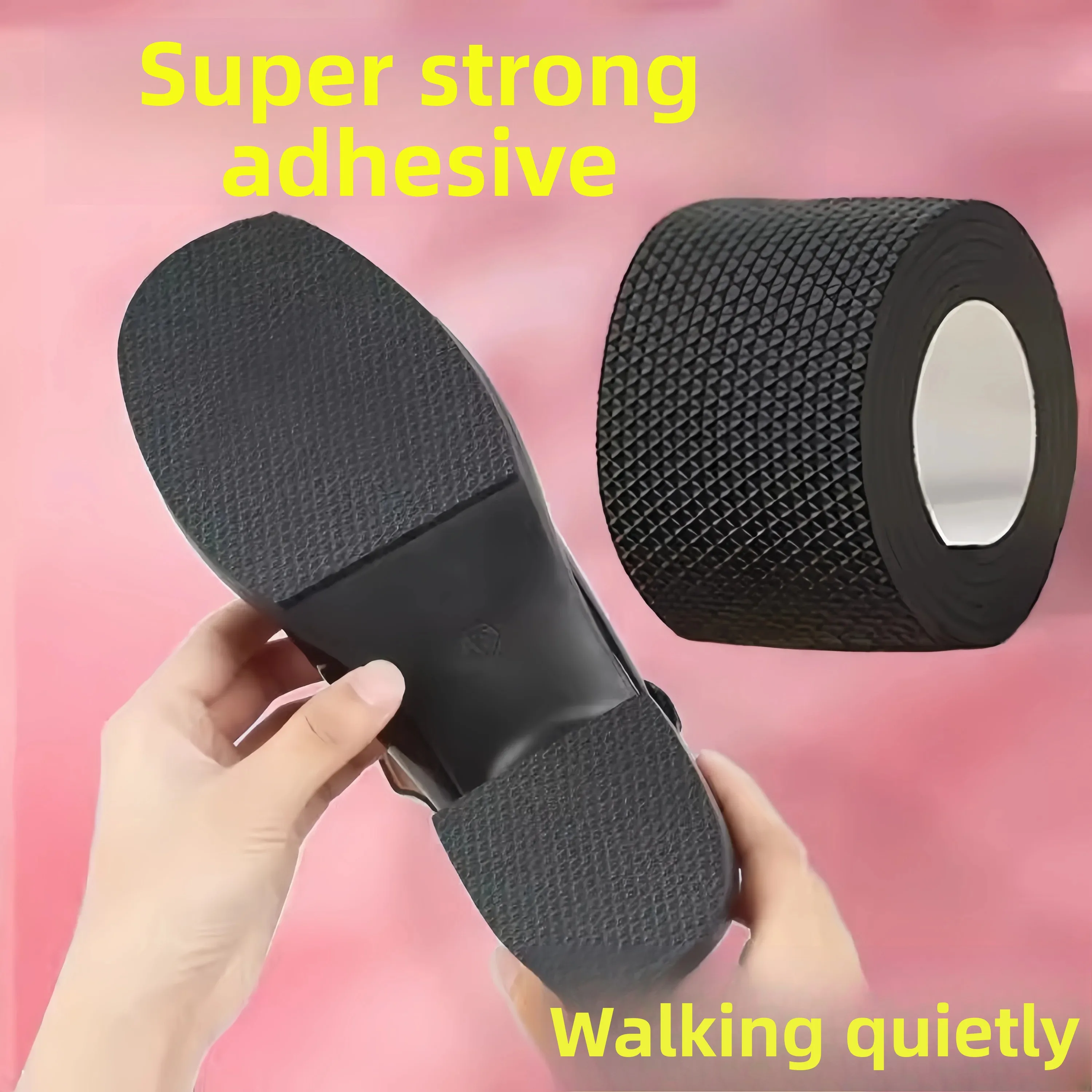 サイレントボトムシューズステッカー-滑り止めハイヒール-女性用ノーカット耐摩耗パッド-レディース滑り止めラベル-ガールズ