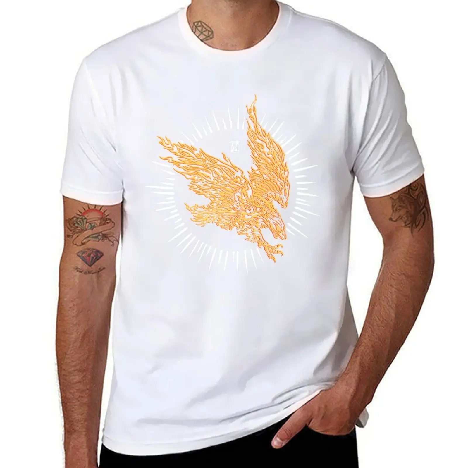 

PHEONIX (COLOR) T-Shirt anime t shirts for man t shirts for man pack cotton T-Shirt