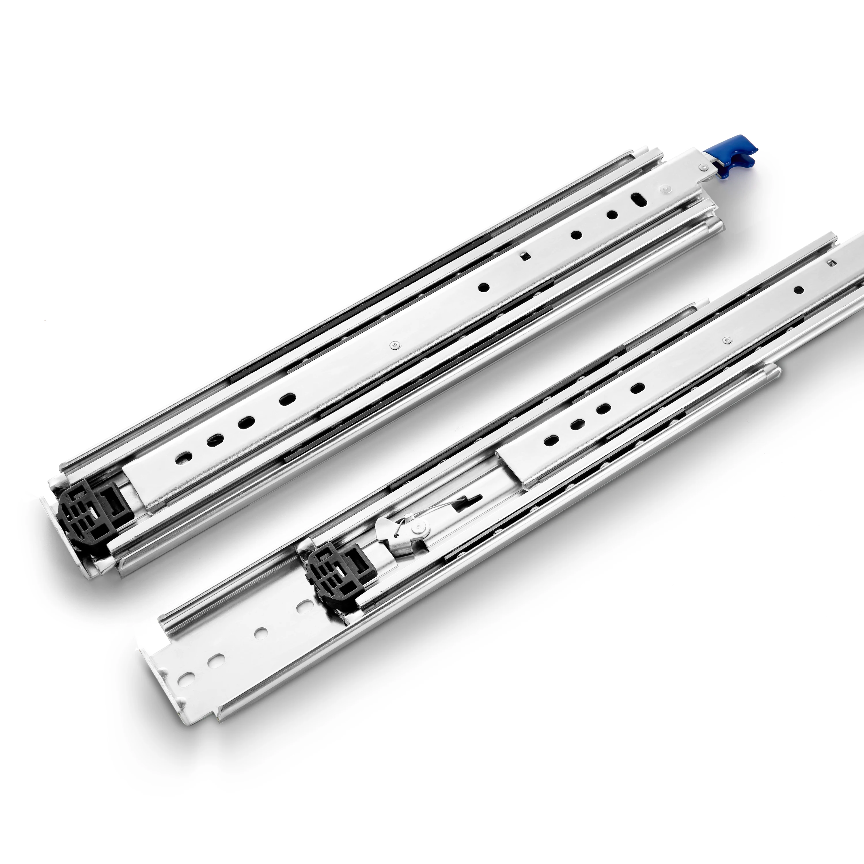 

Full Extension 76mm Width 19.2mm Thickness 225KG/500lb Max Load Heavy-Duty Drawer Slide Rails With Lock for RV Tools