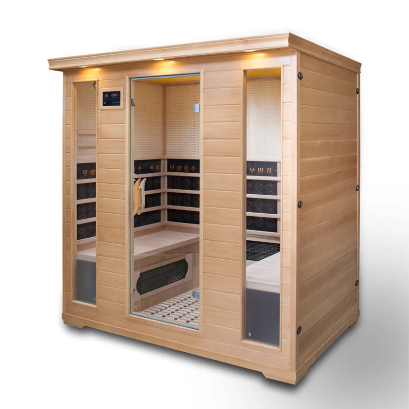 Sauna coreana de vapor e infrarrojos lejanos, cabina individual, doble, cuádruple, sala de sudoración, caja de baño de vapor, salón de belleza, vapor