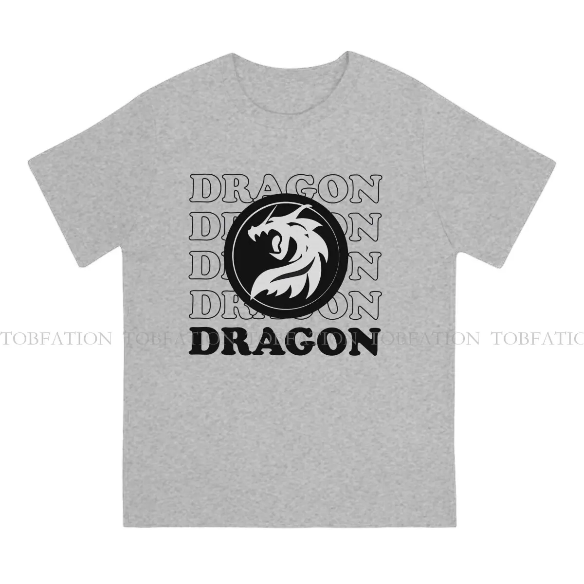 Dragon‘s Dogma 100% Cotton TShirts Black Dragon Fire Personalize Men's T Shirt Funny Clothing Size S-6XL