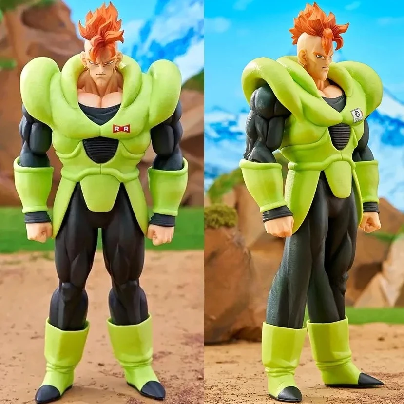 

1 шт. 29 см/11,42 дюйма Аниме фигурка ANDROID 16, коллекционная модель из ПВХ, игрушка, подарок