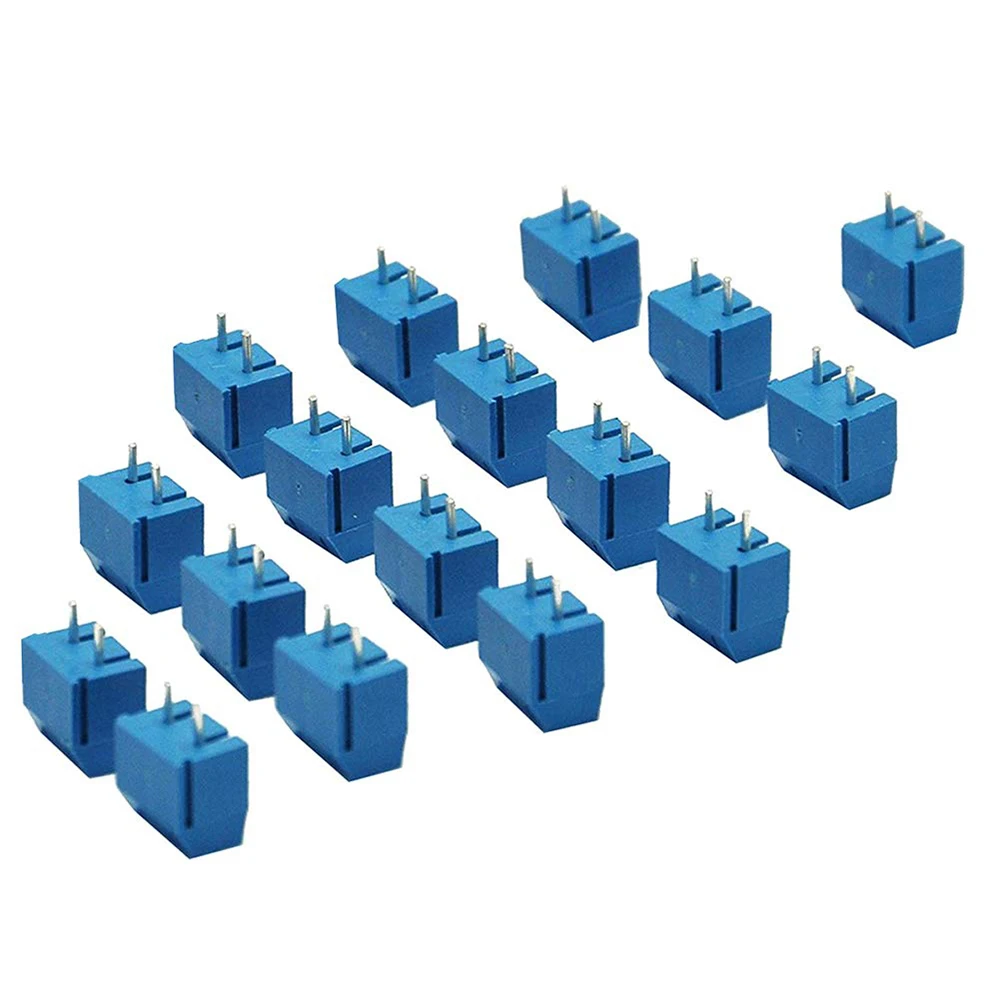 BISM1 60 Buah Konektor Blok Terminal Sekrup Dudukan PCB 2 Pin & 3 Pin Pitch 5Mm UNTUK Arduino (50X2 Pin, 10X3 Pin)