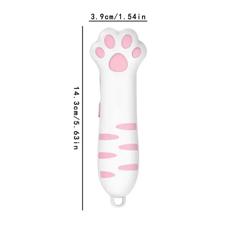 Cat Paw Box Opener Telescopic Utility Cutter Portable Cat Paw Envelope Slitter Cute Tool For Women Girls