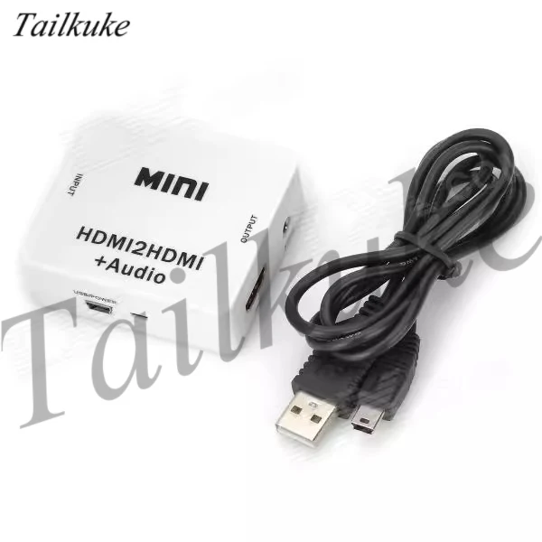 جهاز فك ترميز HDMI ، تكسير لإزالة بروتوكول HDCP ، محول رقمي إلى تناظري ، فاصل صوتي