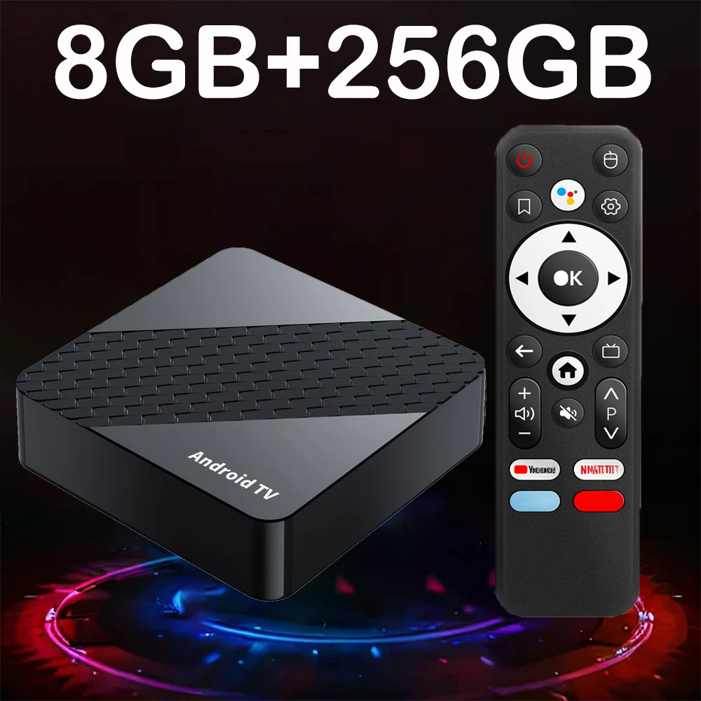 Android TV Box X10 RK3518 Android 16 Smart TV Box Dual Wifi 5G Wifi6 Google Assistant 4K Media Player 8GB 256GB Fast Set Top Box