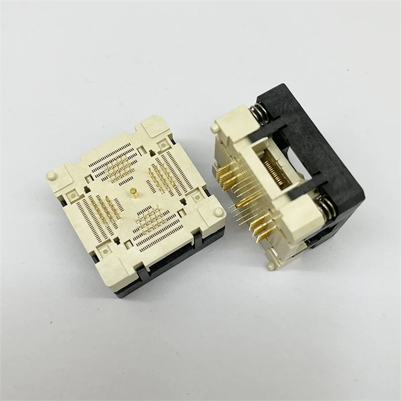 

QFN60 Electronics Socket Adaptateur De Programmeur 0.4/0.5mm IC PIN PITCH Prise Size 7X7/8X8/9X9mm IC Connector