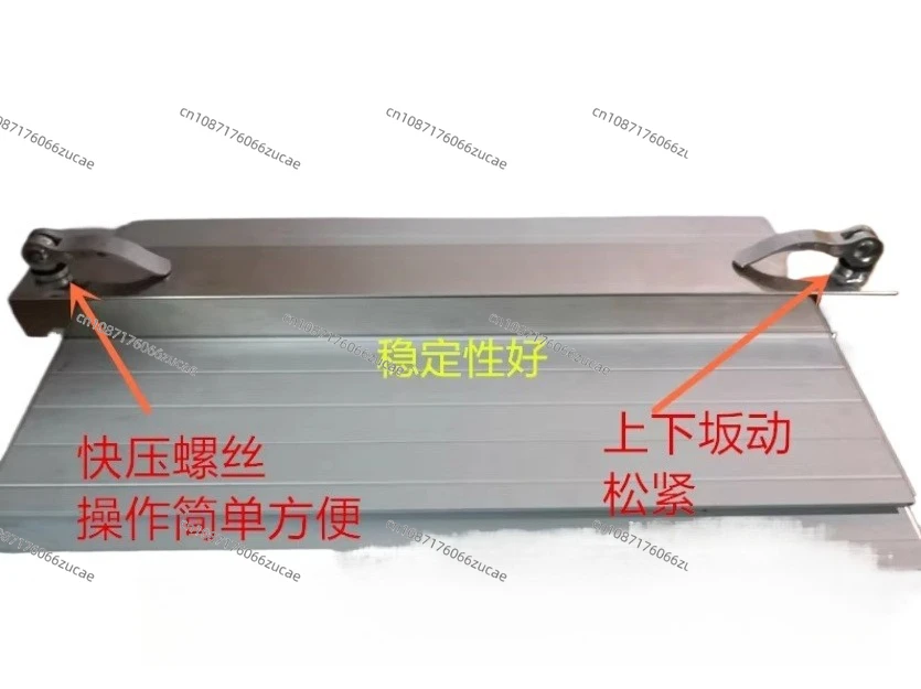 New Wood Board Clamp for Flip Saw Electric Circular Saw Cutting Machine Guide Ruler Fixing Clip Fixture Woodworking Tools