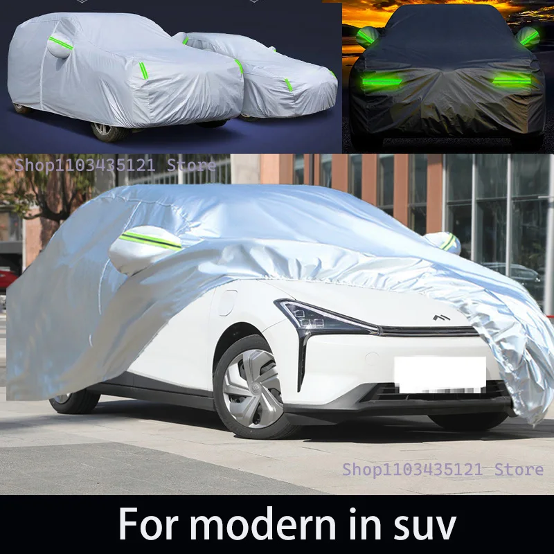 

For modern in suv Outdoor Protection Full Car Covers Snow Cover Sunshade Waterproof Dustproof Exterior Car accessories