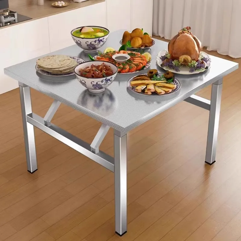 Outdoor stall commercial night market stall square table square meal