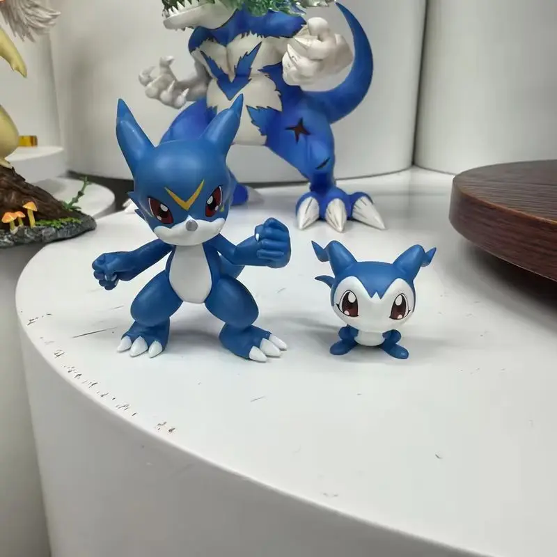 En Stock 8 cm Digimon aventure figurines v-mon Action figurines d'anime monstre numérique Gk Statue modèle poupées recueillir des jouets cadeaux