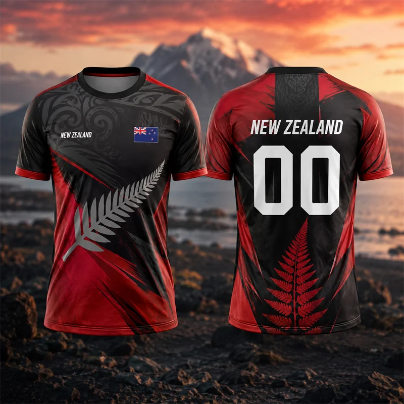 Fashion Netherlands Flag Graphic Football Jersey For Men Summer Trendy 3D Printed Sports T Shirts Loose Breathable Soccer Tops