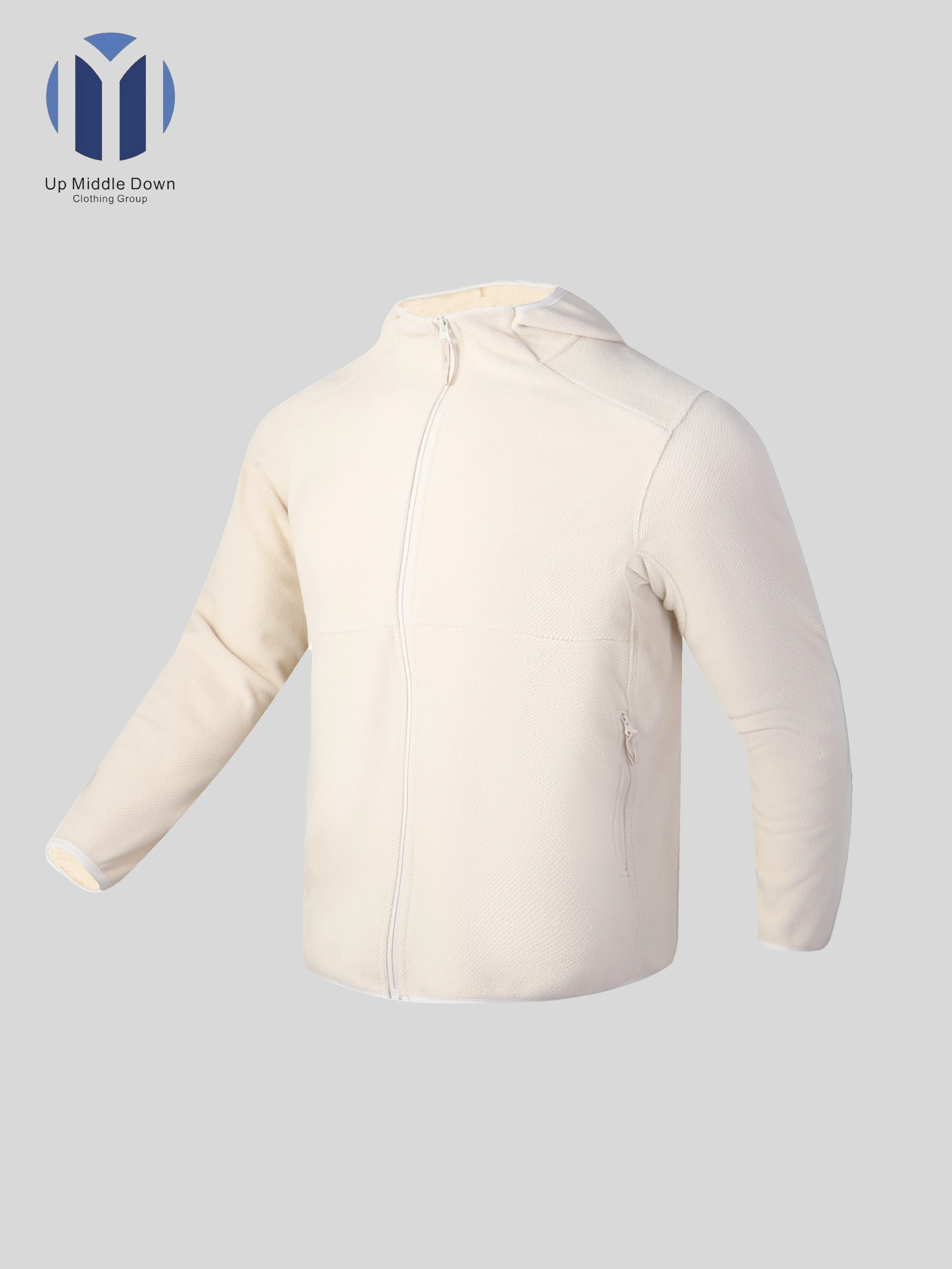 

Classic Waffle Knit Hoodie Jacket - Unisex, Premium Knitted Fabric, Distinct Waffle Texture, Soft & Warm - Ideal for Daily Wear,