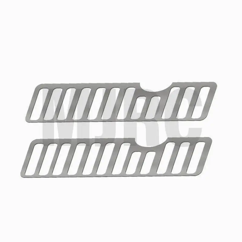 شبكة مشعاع المحرك التناظرية المعدنية من الفولاذ المقاوم للصدأ لـ Traxxas TRX-4 برونكو موستانج ملحقات السيارة للتحكم عن بعد #4