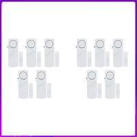 -A26M 10Set/Lot Wireless Burglar Alarm Door And Window Magnetic Sensor Alarm Smart Home Security Protection Door Window Alarm