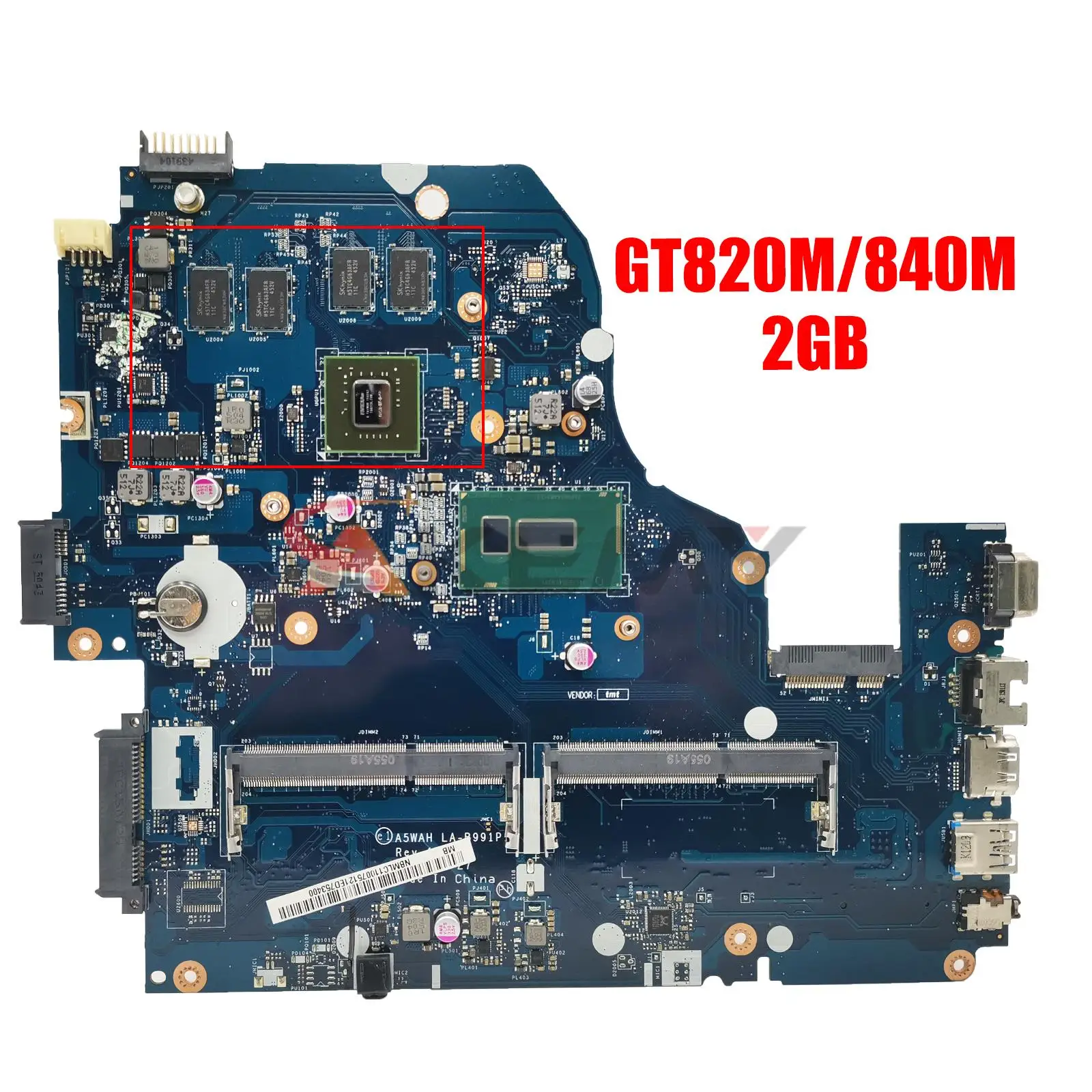 LA-B991P لشركة أيسر أسباير E5-571G E5-531G LA-B991P اللوحة الأم للكمبيوتر المحمول i3 i5 i7 وحدة المعالجة المركزية اللوحة الرئيسية للكمبيوتر المحمول