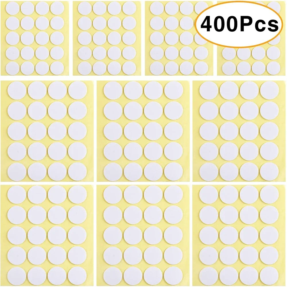 

400pcs/lot Candle Wick Stickers Heat Resistant Double-Sided Stickers 20mm Making Supplies Adhesive Dots for Candle Making