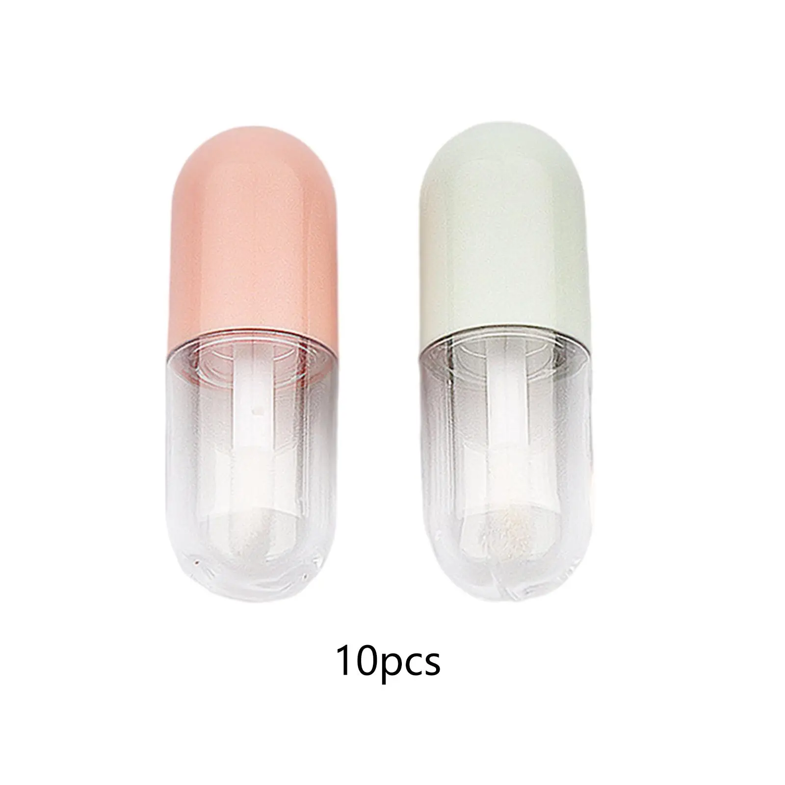 Lip Gloss Container with Insert Stoppers Cute for DIY Cosmetic Samples Girl