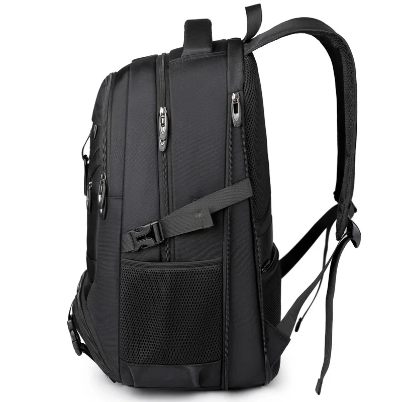 Expandable Laptop Backpack Outdoor Sports Travel Multifunctional Travel Shoulder Bag Student Schoolbag