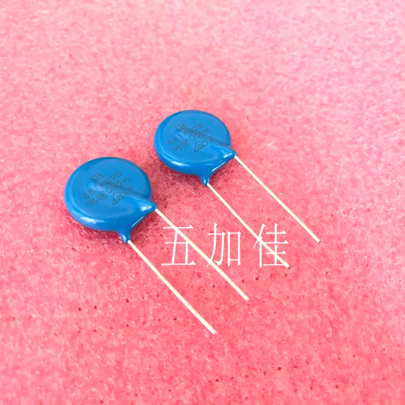 10-100pcs MOV 681KD20 680V 20D681K 21mm imported varistor
