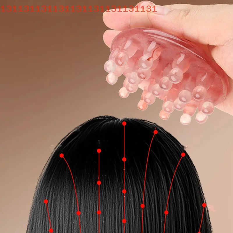 

Body Unblocking Abdominal Leg Massage Tool Resin Meridian Massage Brush for Stomach And Scalp Five Elements