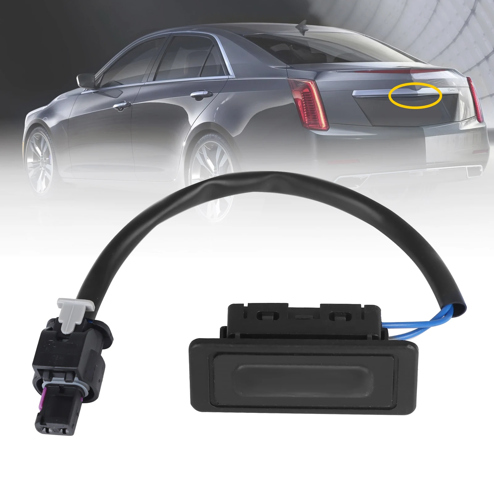 Przełącznik otwierania tylnej klapy bagażnika 22799049 do Cadillac CTS 2014-2015, Cadillac XTS 2013-2017, Chevrolet Corvette 2014-17