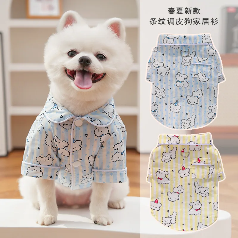 camisa-para-caes-2026-vestido-para-casal-de-animais-de-estimacao-roupas-finas-para-caes-pijamas-para-caes-urso
