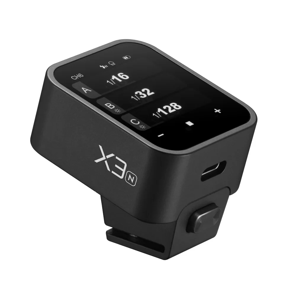 Godox X3 TTL HSS Wireless Flash Trigger OLED Touch Screen for Canon Nikon Sony Fuji Olympus Panasonic Leica
