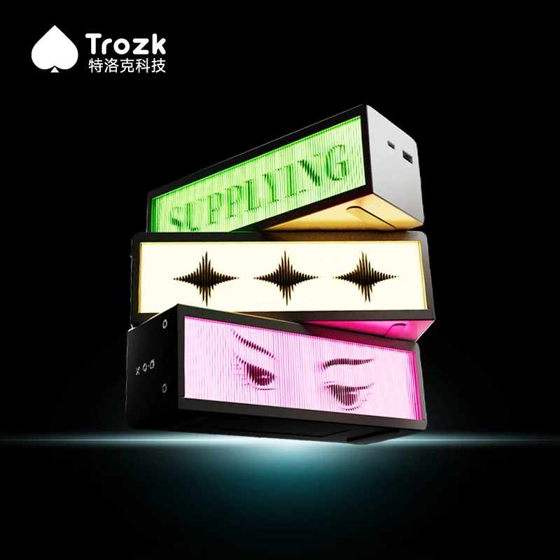 Trozk 36W Power Strip Gallium Nitride Charger Fast Charging Socket Desktop Esports Patch Panel Usb Gamer Desktop Decoration Gift