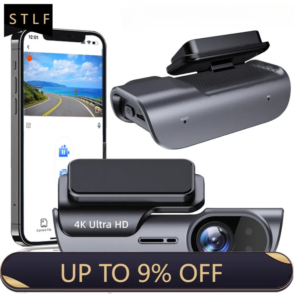 

4K Dash Cam HD Night Vision WiFi Mini Hidden Car DVR Black Box for Cars