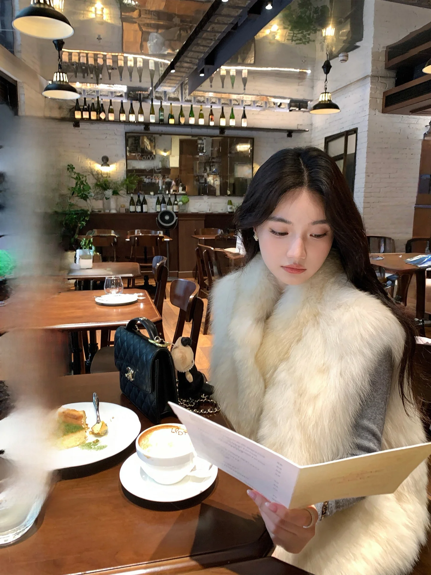 

ese Fur Vest Women's Winter Car Line Layered Wear Design 25 New Side ket Youth And Middle-aged Universal Fit