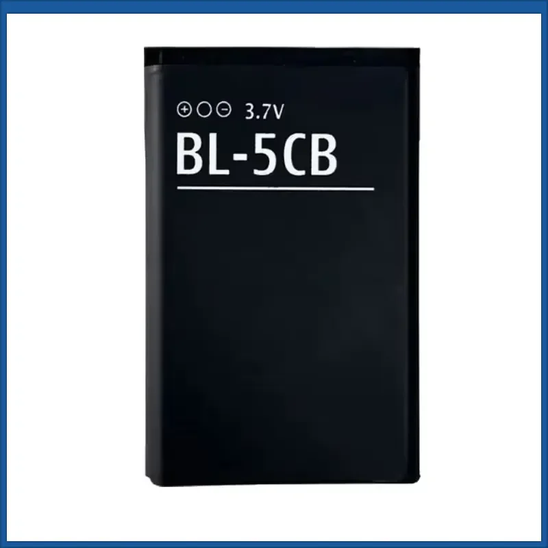 3.7V 800mAh BL-5CB Lithium Mobile Phone Batteries For Nokia 105 106 107 1050 3100 5130 Fast Shipping